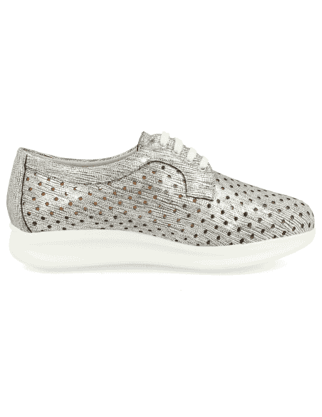 DEPORTIVOS CÓMODOS SEÑORA, DAFNE 06 PLATA