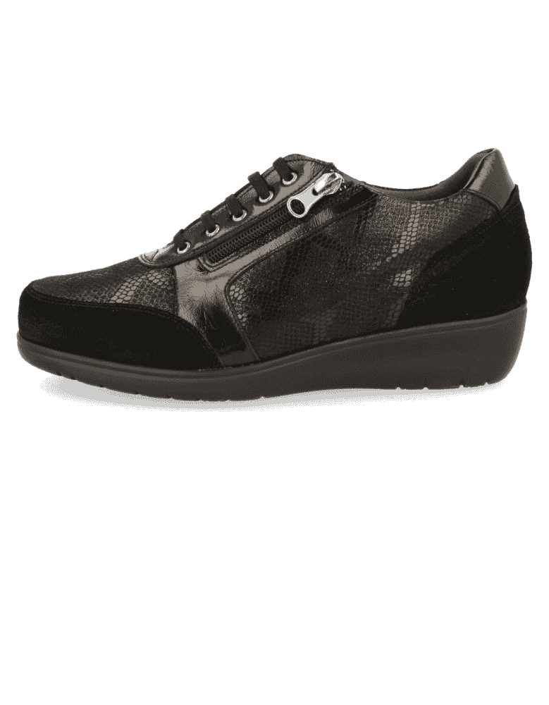 ZAPATOS CÓMODOS SEÑORA, MIREIA 01 NEGRO