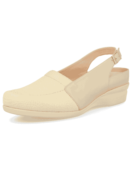 DELICATE FEET WOMEN SANDALS, CARIDAD 09 BEIGE