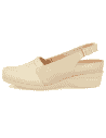 SANDALIA SEÑORA PIES DELICADOS y ANCHOS, CARIDAD 09 BEIGE