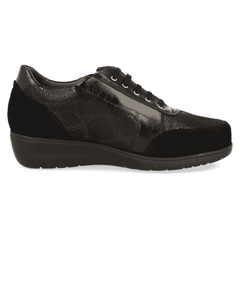 ZAPATOS CÓMODOS SEÑORA, MIREIA 01 NEGRO