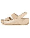 SANDALIA ELENA BEIGE D'Torres®, PARA PIES DELICADOS Y ANCHOS