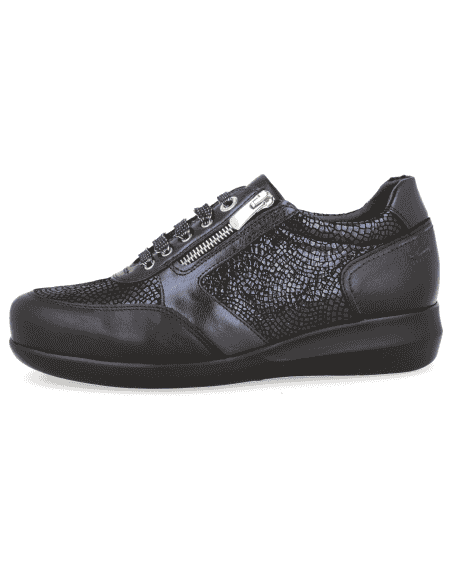 THERAPEUTIC WOMEN SHOES, IRMA04 LEATHER , DELICATED FEET, EXTRA-LARGE WIDTH