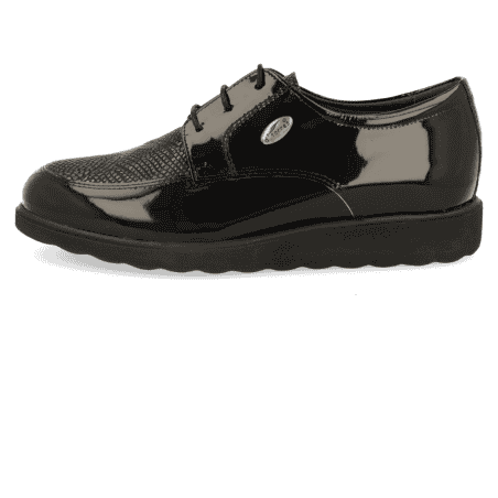 ZAPATOS CÓMODOS SEÑORA, SERENA 01 NEGRO