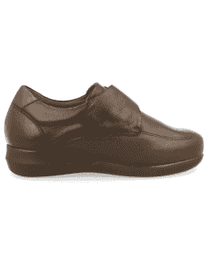 ZAPATO SEÑORA PIES ANCHOS, REGINA MARRÓN 2