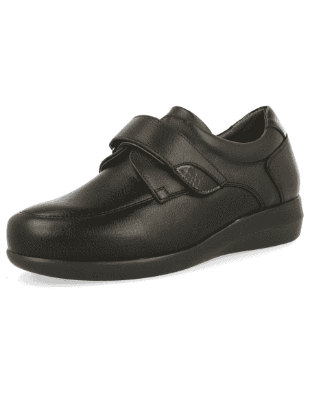 Zapato Ortopédico DiabCare® Comodón 22 Negro – Horma K+