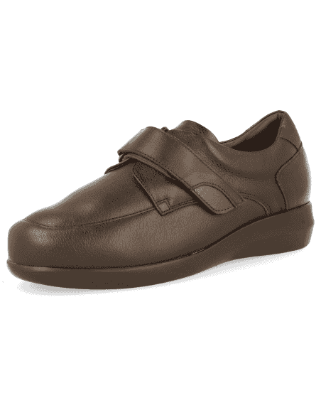 Zapato Pie Diabético Mujer DiabCare® Comodón 22 Marrón
