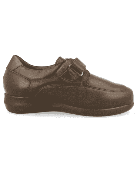 Zapato Pie Diabético Mujer DiabCare® Comodón 22 Marrón