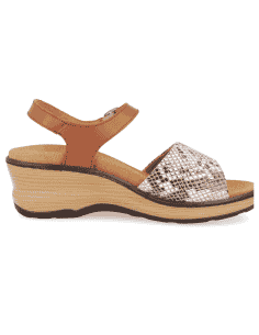 WOMAN CONFORTABLE SANDAL MOD. ELY BROWN 2