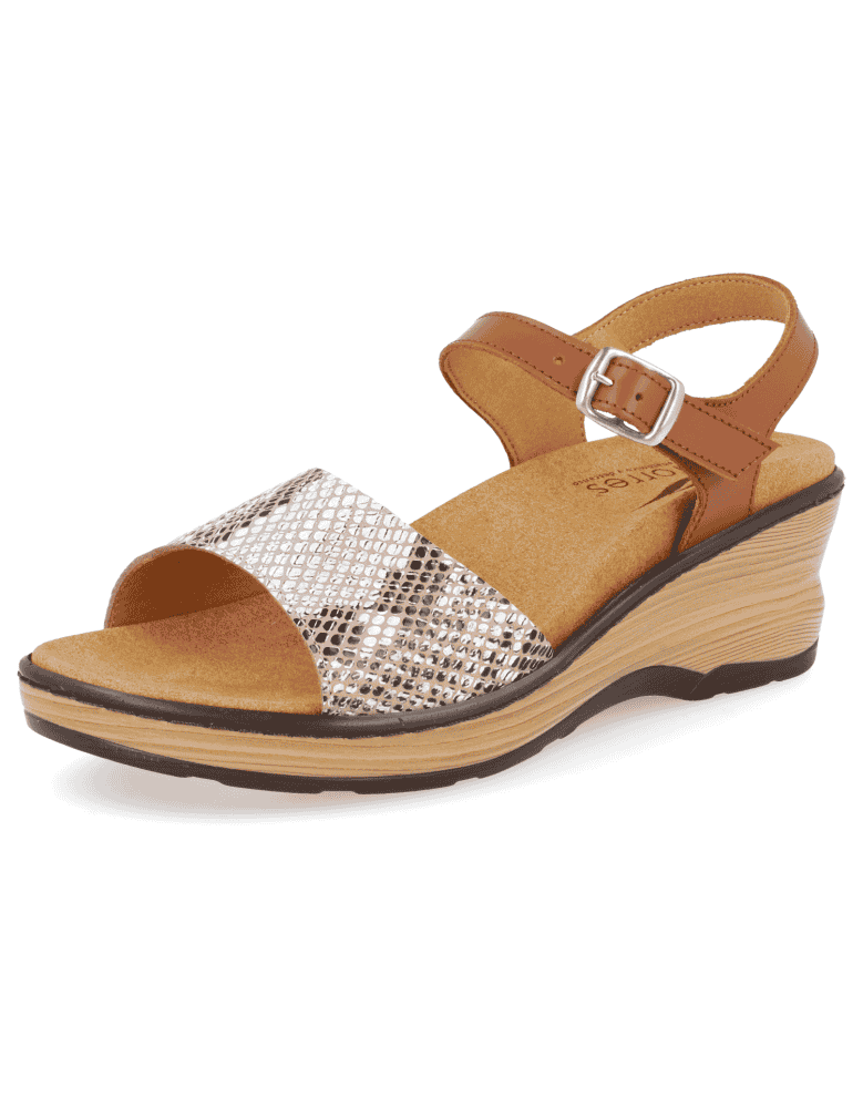 SANDALIA ELY CUERO D'Torres®, PARA PIES...