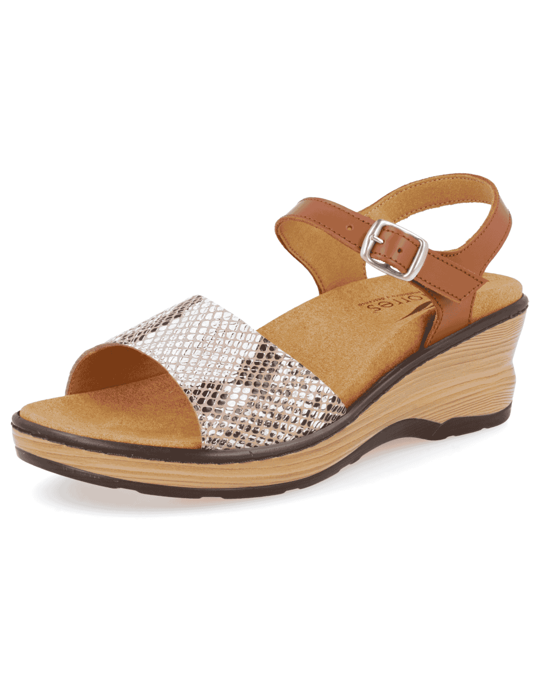 SANDALIAS CÓMODA, ELY CUERO -Sandalia plantilla anatómica extraÍble, muy  cómodas y acolchadas.