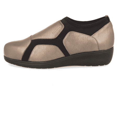 ZAPATO SEÑORA PIES DELICADOS, ISABELLA 84 BRONCE