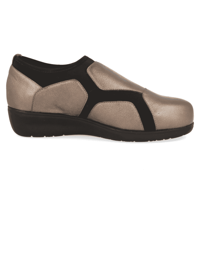 ZAPATO SEÑORA PIES DELICADOS, ISABELLA 84 BRONCE