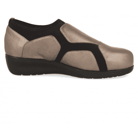 ZAPATO SEÑORA PIES DELICADOS, ISABELLA 84 BRONCE