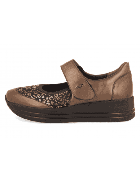 ZAPATO CÓMODO SEÑORA, COIMBRA BRONCE