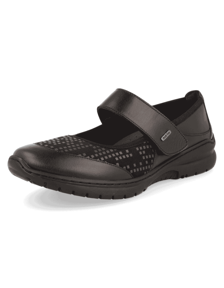 ZAPATO CÓMODO SEÑORA, PARIS 01 NEGRO