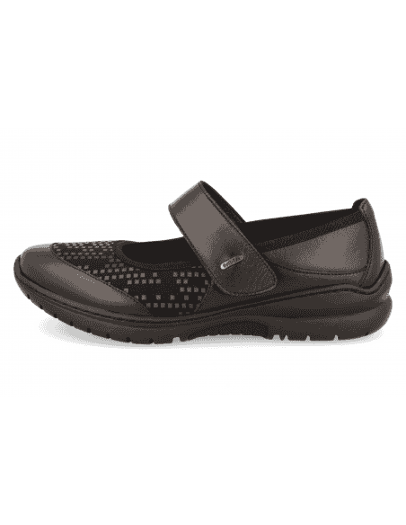 ZAPATO CÓMODO SEÑORA, PARIS 01 NEGRO
