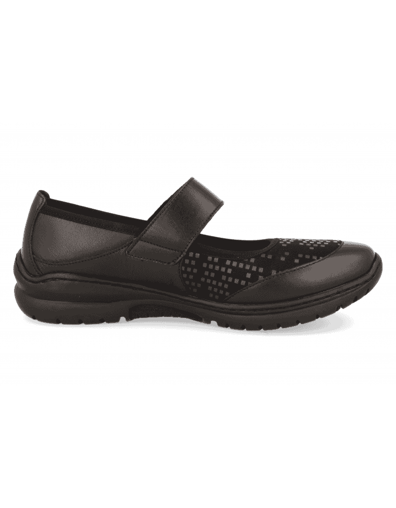 ZAPATO CÓMODO SEÑORA, PARIS 01 NEGRO