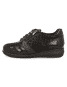 Zapato Señora DiabCare® Irma Negro Cadenas | Horma K+ Extra Ancha