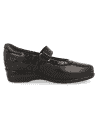 ZAPATO CÓMODO SEÑORA, PIES DELICADOS, AMELIE 2023 01 NEGRO