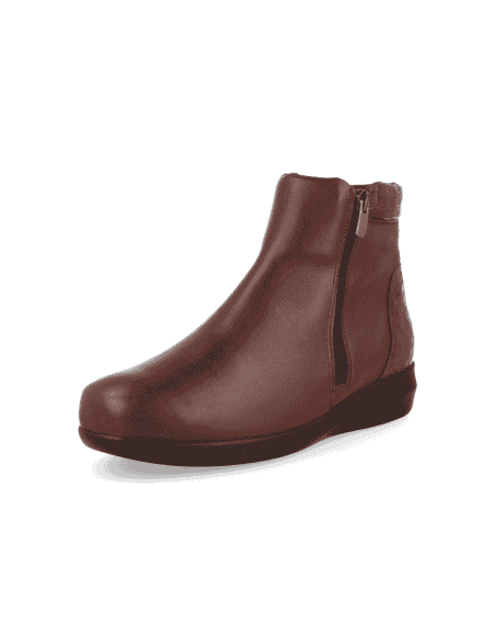 COMBA WOMEN BROWN 2023 LEATHER BOOTY, EXTRA-LARGE WIDTH