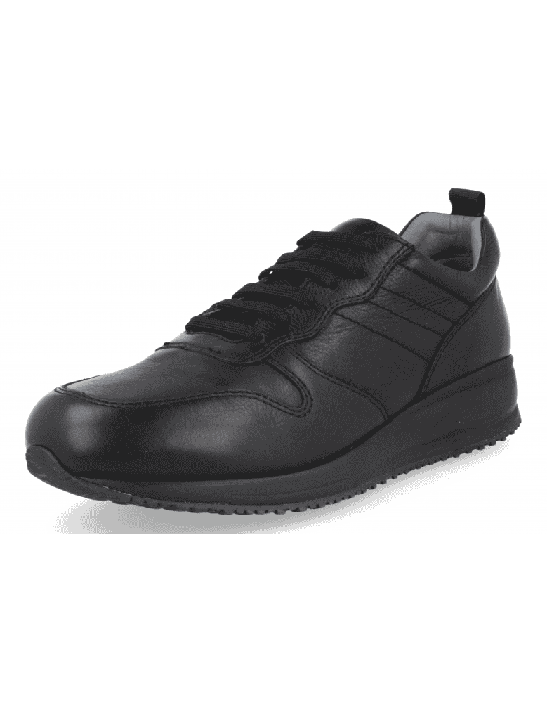 COMFORTABLE MEN'S SHOE, ALBERT 2023 BLACK