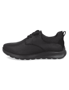 COMFORTABLE MEN'S SHOE, MARTIN 01 BLACK