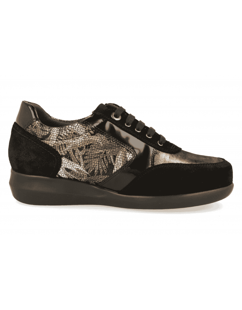 DiabCare® Irma 01 Negro | Zapato Pie Diabético...