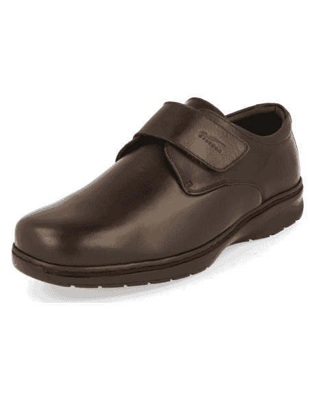 ZAPATOS CÓMODOS CABALLERO PARA PIES DELICADOS DANIEL MARRÓN