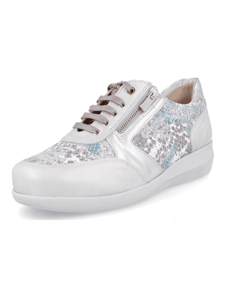 THERAPEUTIC WOMEN SHOES IRMA 23 SILVER,  LARGE...