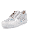 Zapato Señora DiabCare® Horma K+ Extra Ancha | IRMA 23 Plata
