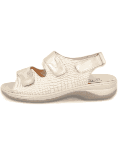 SANDALIA FRIDA BEIGE D'Torres®, PARA PIES DELICADOS Y...