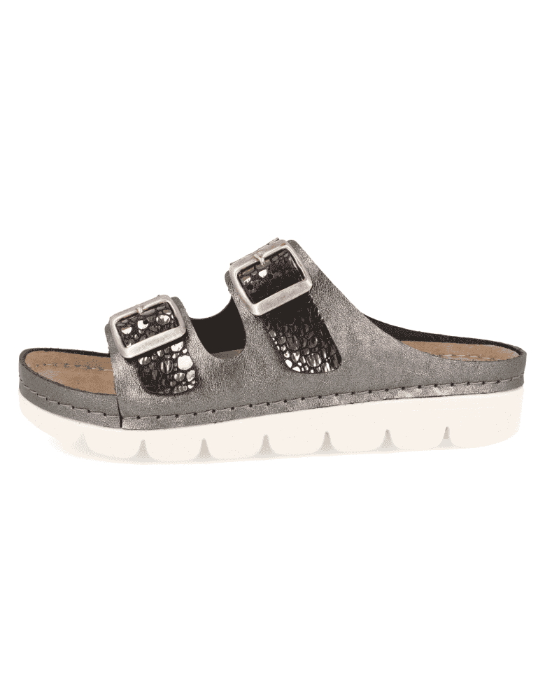 Sandalia Denia Plomo D'Torres® | Confort Urbano...