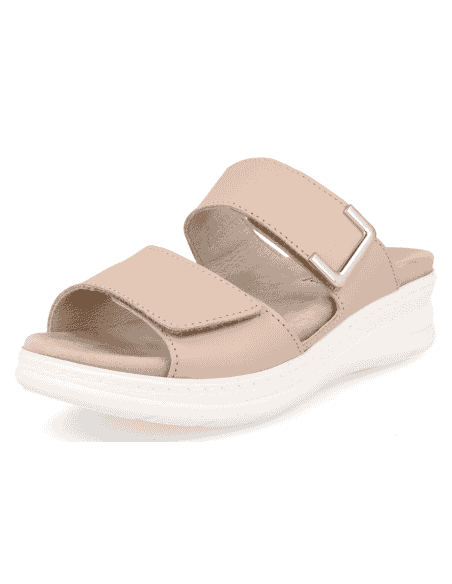 SANDALIA ADEJE D'Torres@ NUDE, PLANTA ANATÓMICA EXTRAIBLE MUY CÓMODA.