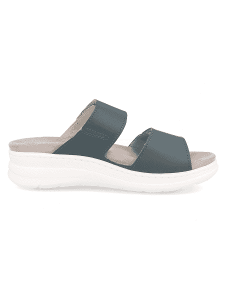 Comfortable sandal, with removable insole. Model ADEJE PETROLEO
