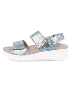 Sandalia Adeje D'Torres® Azul Plata | Plantilla Anatómica...