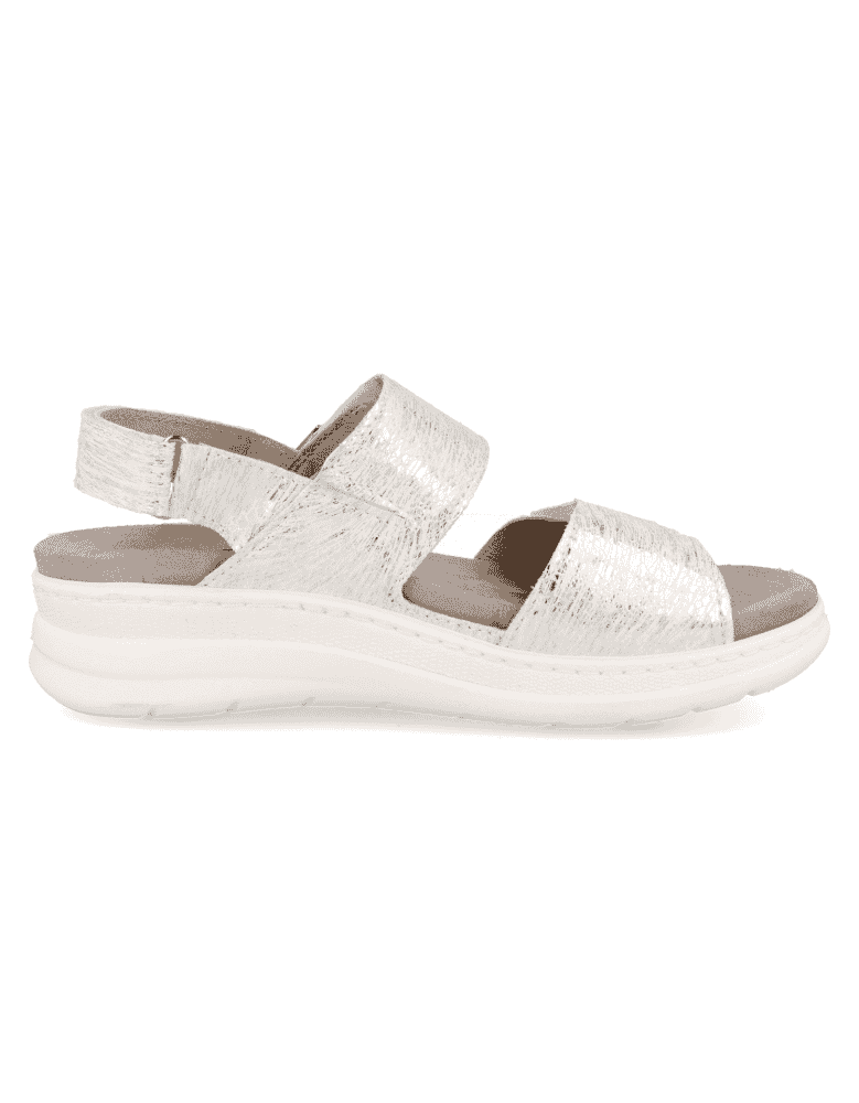 Sandalia Adeje D'Torres® Negro-Plata | Planta...