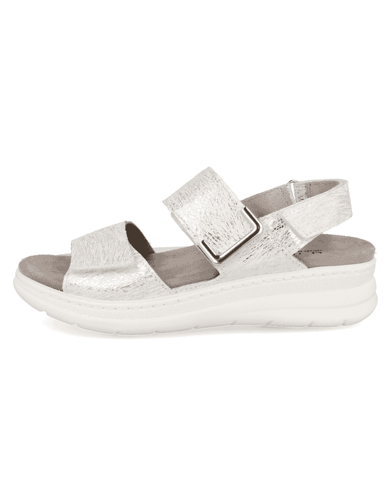 Sandalia Adeje D'Torres® Negro-Plata | Planta...