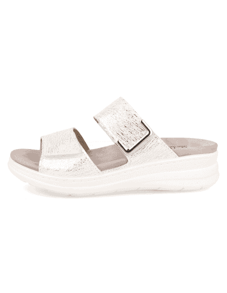 Comfortable sandal, with removable insole. Model ADEJE Snow