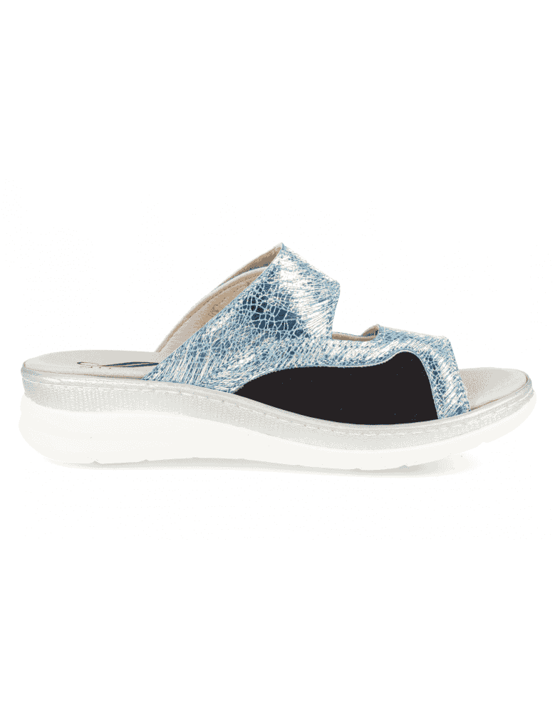 Sandalia Malena Azul-Plata D'Torres® | Pies...