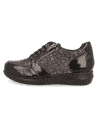 Zapato DiabCare® D'Torres® Irma 24 Milano Negro | Horma K+ Extra Ancha para Pies Delicados