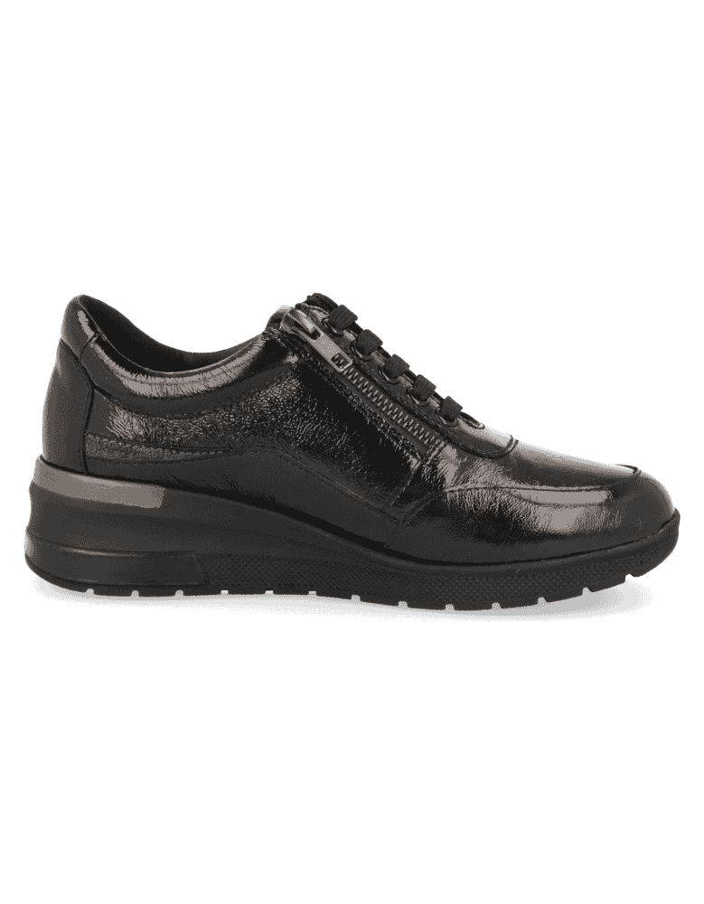 SEUL, COMFORT SHOE WOMEN BLACK PATENT LEATHER,...