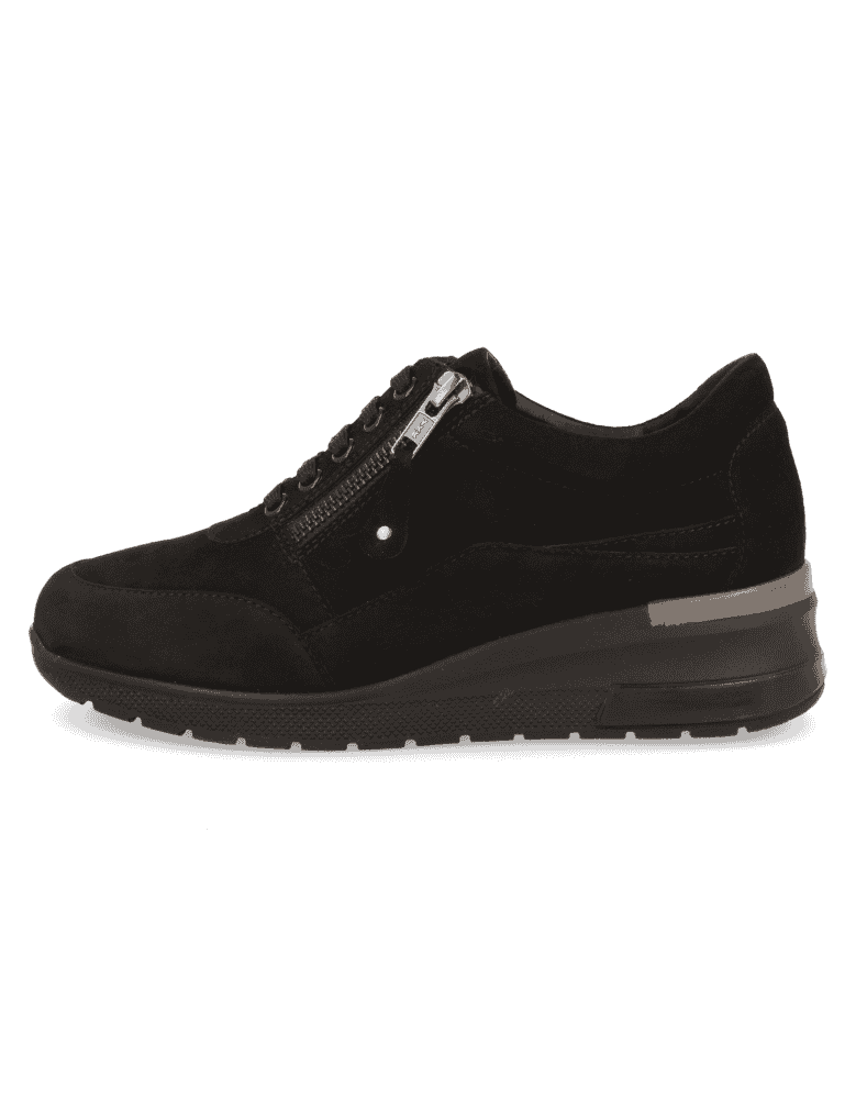 ZAPATO TOSCANA NEGRO D'TORRES® DE PIEL SERRAJE...