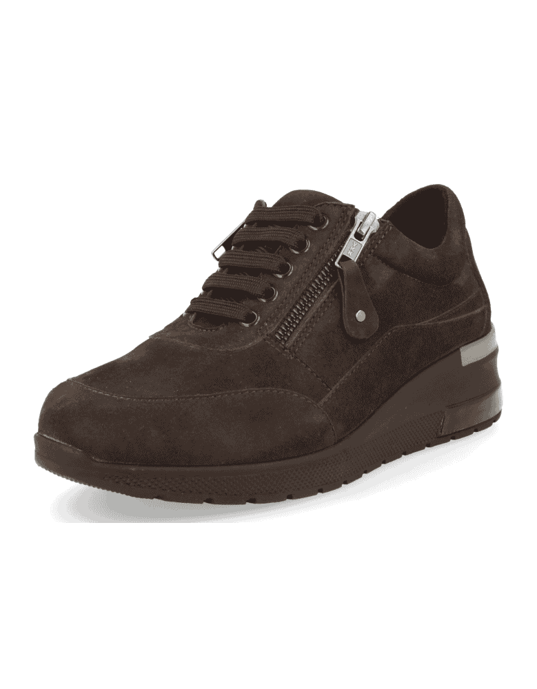 TOSCANA, COMFORT SHOES WOMEN BROWN SUEDE...