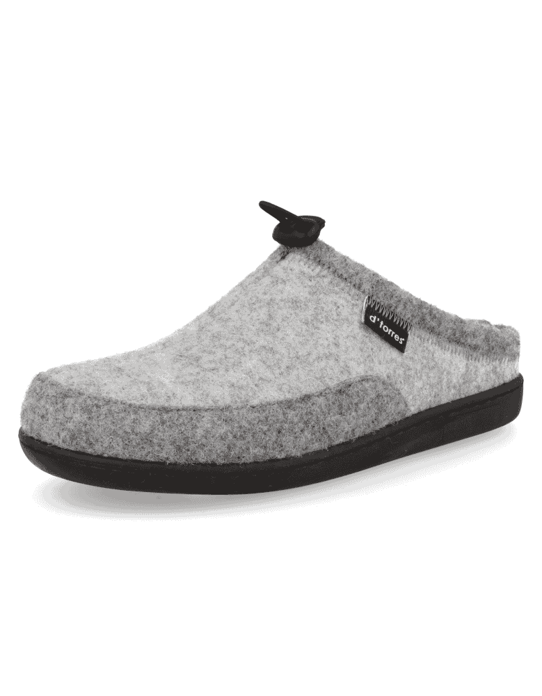 ANATOMIC LADIES' D'TORRES JONE GREY SLIPPERS,...