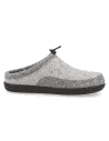 ZAPATILLAS ANATÓMICAS SEÑORA D'TORRES JONE GRIS, DE FIELTRO CÁLIDO AISLANTE DEL FRÍO.
