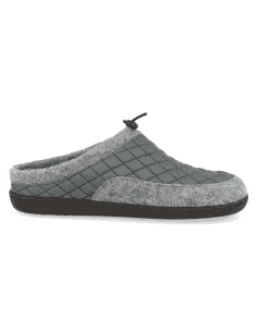 ANATOMIC MENS' D'TORRES BRUNO GREY SLIPPERS, MADE OF WARM... 2