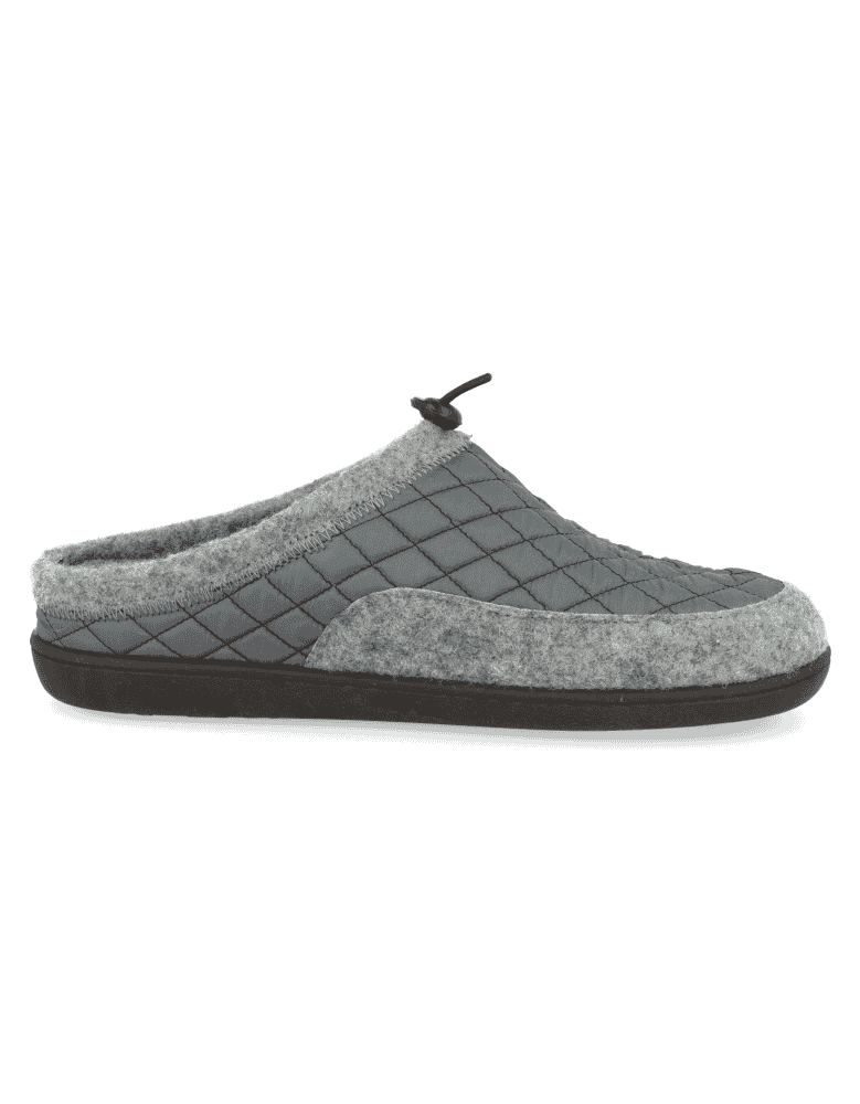 ANATOMIC MENS' D'TORRES BRUNO GREY SLIPPERS,...