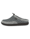 ANATOMIC MENS' D'TORRES BRUNO GREY SLIPPERS, MADE OF WARM FELT THAT INSULATES FROM THE COLD.