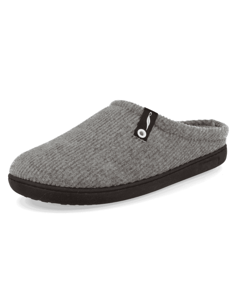 ANATOMIC MENS' D'TORRES FRANK GREY SLIPPERS,...